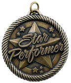 Star Performer - Value Medal - Gold Only - Priced Each Starting at 12