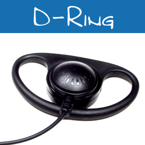 3.5mm D-Ring Listen Only Earpieces