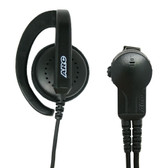ARC G32 G-Hook Ear Speaker with PTT for Motorola 3.5mm Threaded Connectors