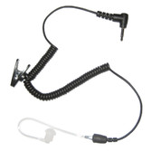 Impact Platinum AT4 3.5mm Listen Only Earpiece with Straight Acoustic Tube (Short 9")
