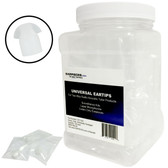 100 Pack of Clear Rubber Eartips for Surveillance Kits, Lapel Mics and Listen Only Earpieces