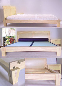 Yamaguchi Platform Bed Frame-Natural Finish