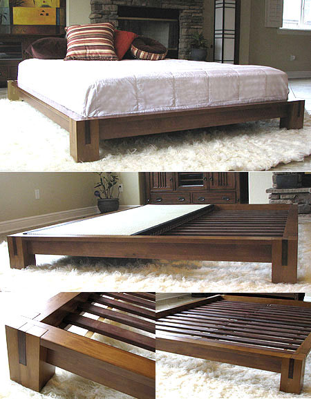 Tatami bed frame