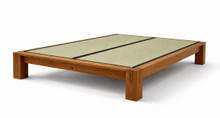 Tatami Platform Bed - Honey Oak