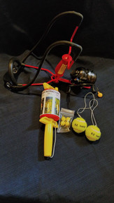 The EZ Hang Square Shot Ball Launcher Kit