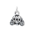 silver Princess pumpkin carriage charm.