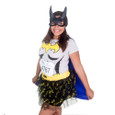 Batgirl costume on our model.