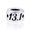 Sterling silver 13.1 bead, fits Pandora and more.