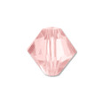 Bicone Light Rose Swarovski crystal