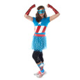 Action shot of Model wearing our American Dream Tee and full American Dream costume.