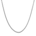 1.5mm sterling silver Box chain.