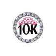 10K tiara running sneaker charm