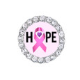 Breast Cancer "Hope" Pink Sneaker Charm