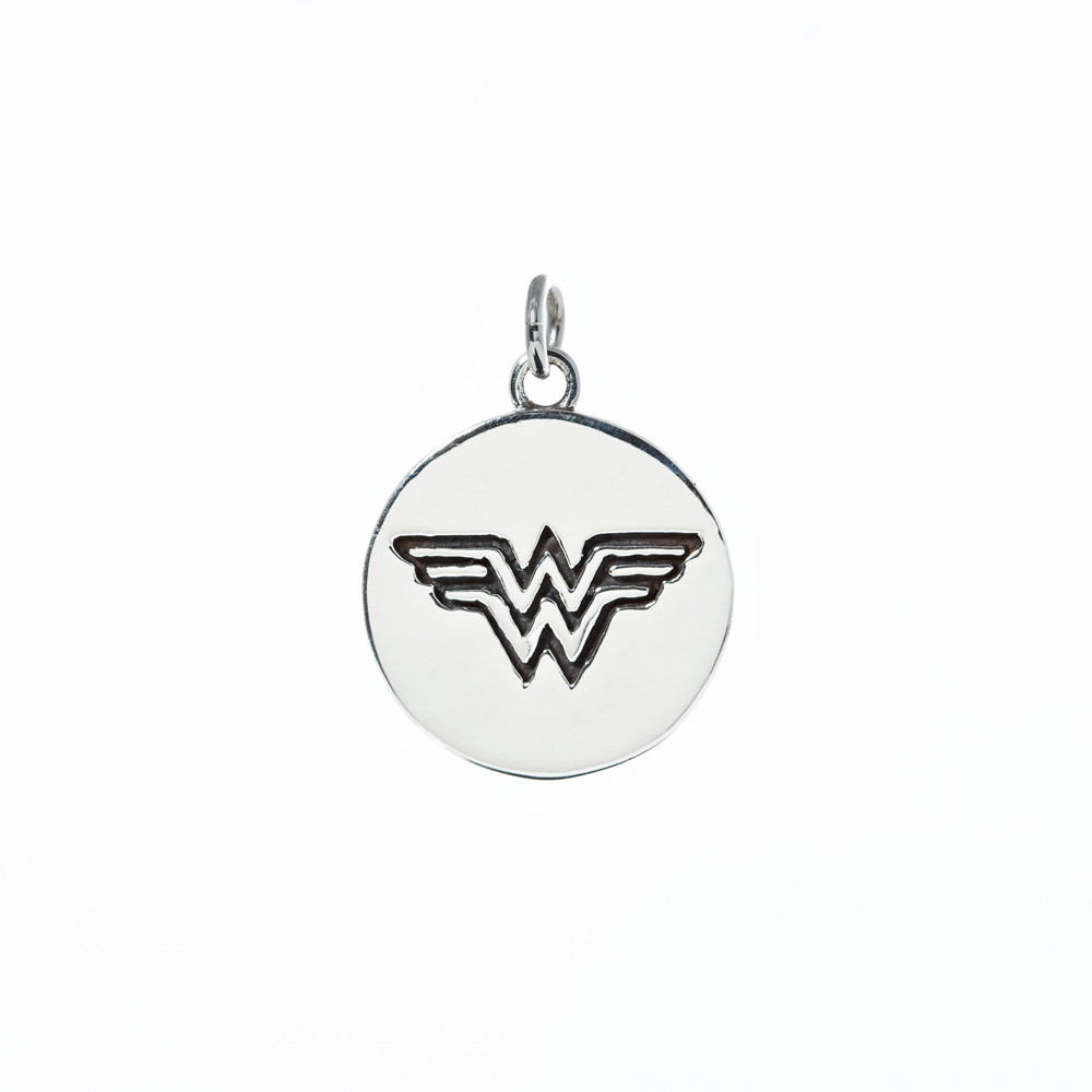 sterling silver wonder woman necklace