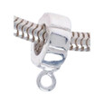 Sterling Silver Charm carrier to fit on Pandora bracelets