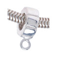 Sterling Silver charm carrier.