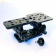 Left front view Sony FS700 baseplate.
