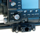 Side view Sony PMW-F5 PMW-F55 Baseplate w/accessory mount blocks mounted on camera