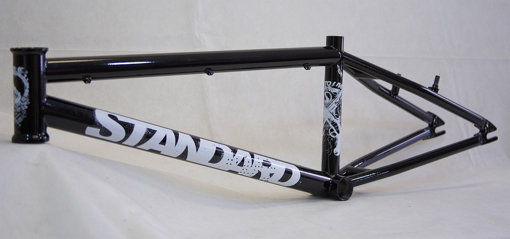 standard bmx frame