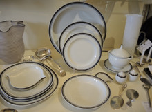 Vintage 12 Person Royal Copenhagen No 47 Dinner Set