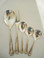 12 Person Vintage Danish Silver Plate Liselund Cutlery Set Chr Jensen