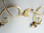  Antique 9ct Gold Blue Stone & Seed Pearl Necklace 