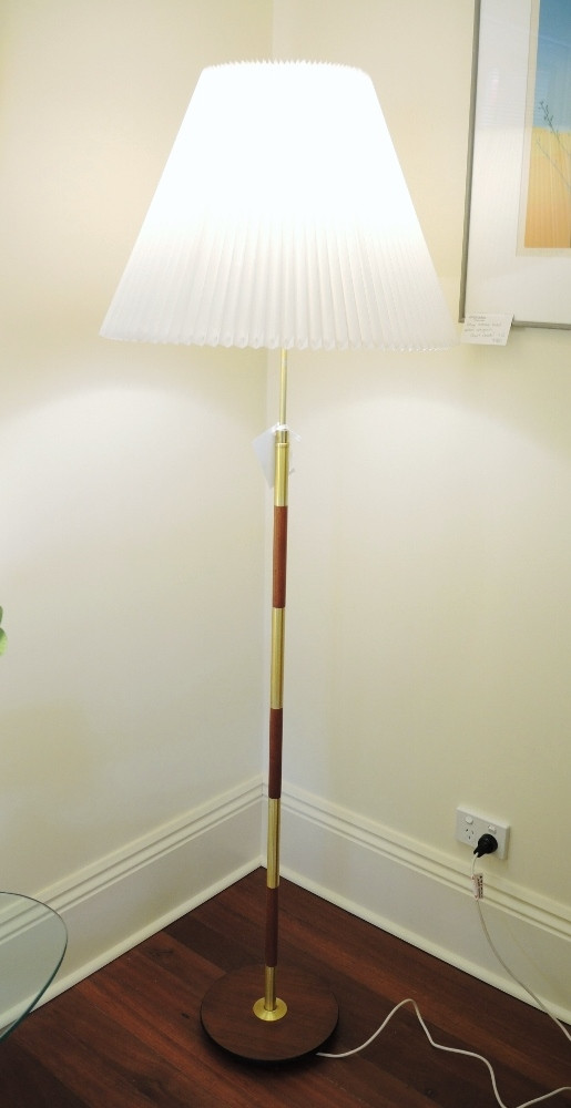 mid century standard lamp