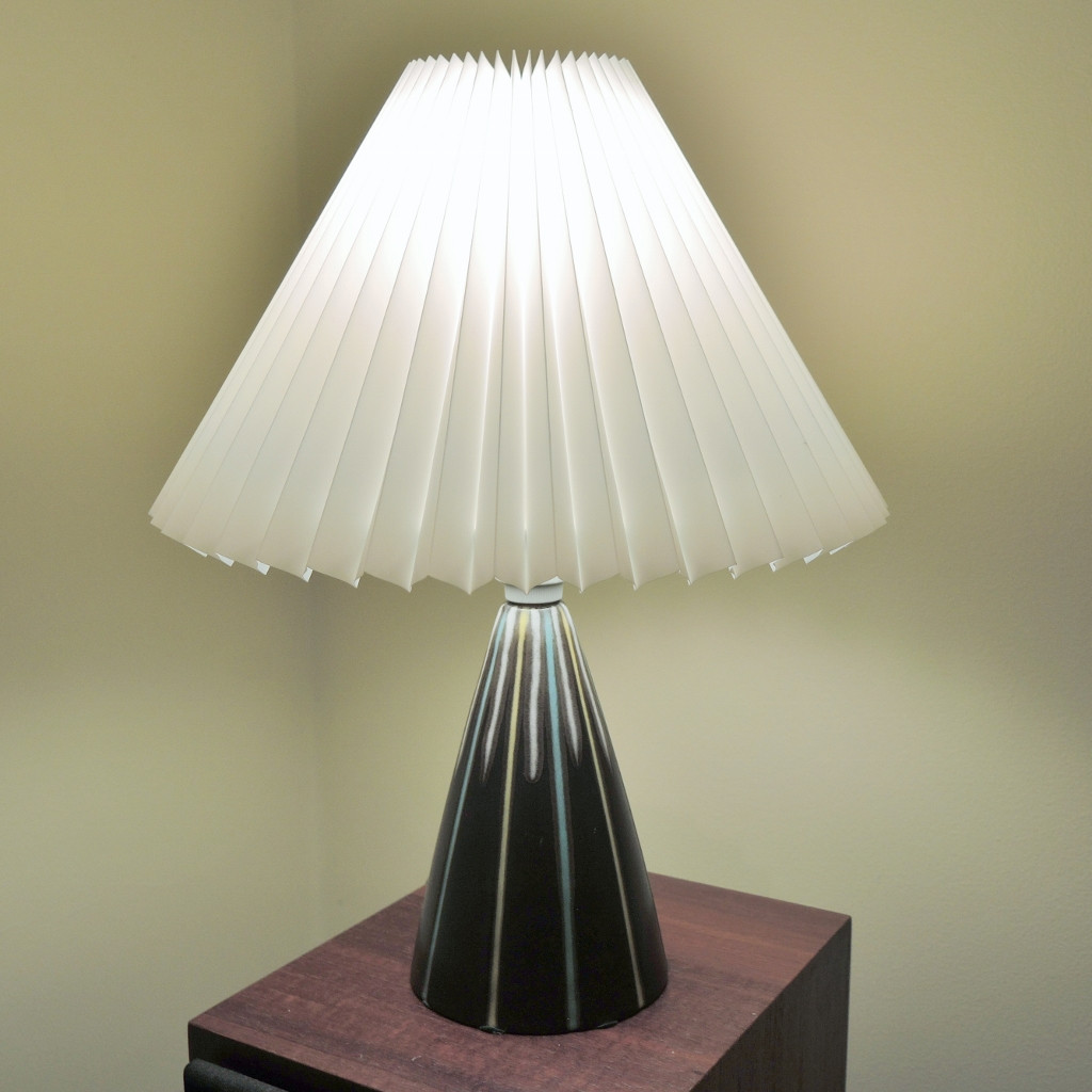 small mid century lamp