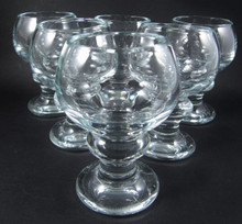 6 Vintage Holmegaard Tivoli cognac glasses Per Lutkin 1968