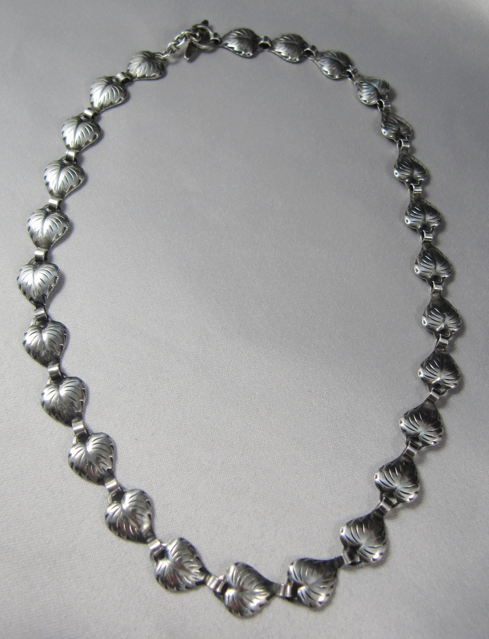 Vintage Danish sterling silver necklace Hermann Siersbol Denmark