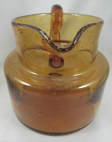 Vintage Signed Erik Hoglund for Boda Art Glass Jug.