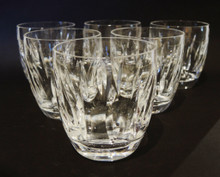  6 Vintage Waterford Crystal Blarney Double Old Fashioned Whisky Glasses