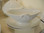 10 person 1940's Vintage Danish Bing & Grondahl Cream Elegance dinner set creamy white