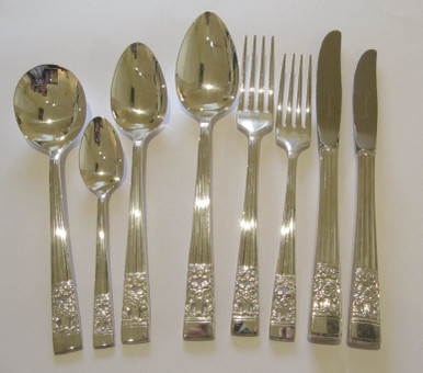 Oneida Community Hampton Court Silver Plate Cutlery Set for 6 - Sold Oneida Community Hampton Court Silver Plate Cutlery Set for 6 - Sold
