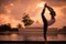 Yoga at Absloute Sanctuary On Koh Samui 	Photo: Gaye Gerrard