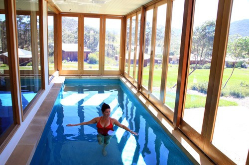 Heritage Suite Pool at Emirates Wolgan Valley Resort & Spa 	Photo: Ben Hall