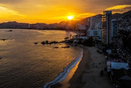 Acapulco At Sunset