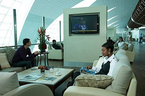 Emirates Business Class Lounge Dubai