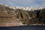 Thira From The Ocean