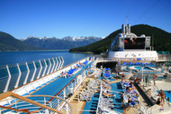 Sea Princess Docked In Haines