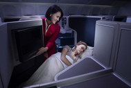 
Cathay Pacific Business Class Flat Bed Seat