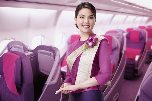 Thai Airways Royal Silk Class