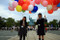 Girls Selling Balloons in Nagasaki Peace Park