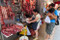 Market Butcher in Wan Chai Street Market, Hong Kong