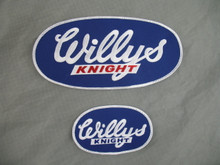 Oval Willys-Knight Patches