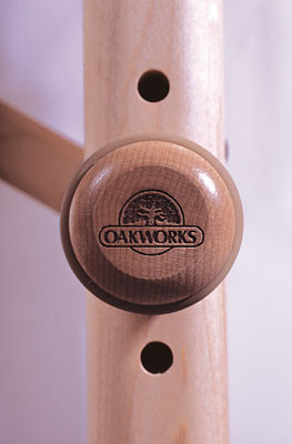 Oakworks Engraved Wooden Knobs