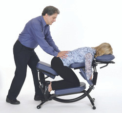 Lower Back Massage on Pisces Pro Dolphin II Massage Chair