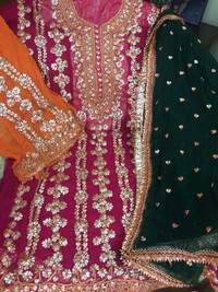  Gota Chiffon Party Wear Suits for ladies 