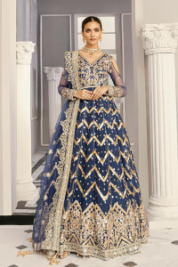 Designer Akbar Aslam Party Wear Collection Germany 01