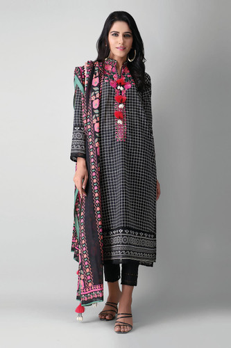 unstitched Khaadi Embroidered Collection Canada
